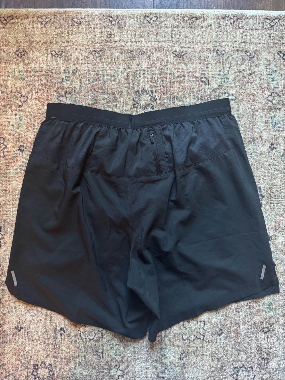 Nike Men’s Black Running Shorts with Drawstring - Picture 2 of 3